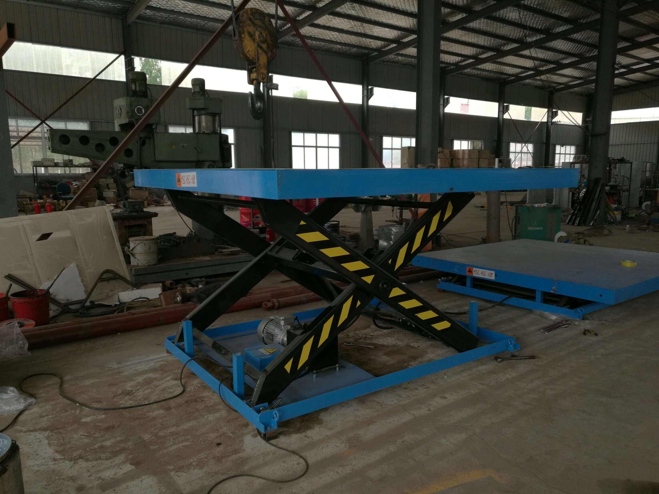 500kg stationary scissor lift