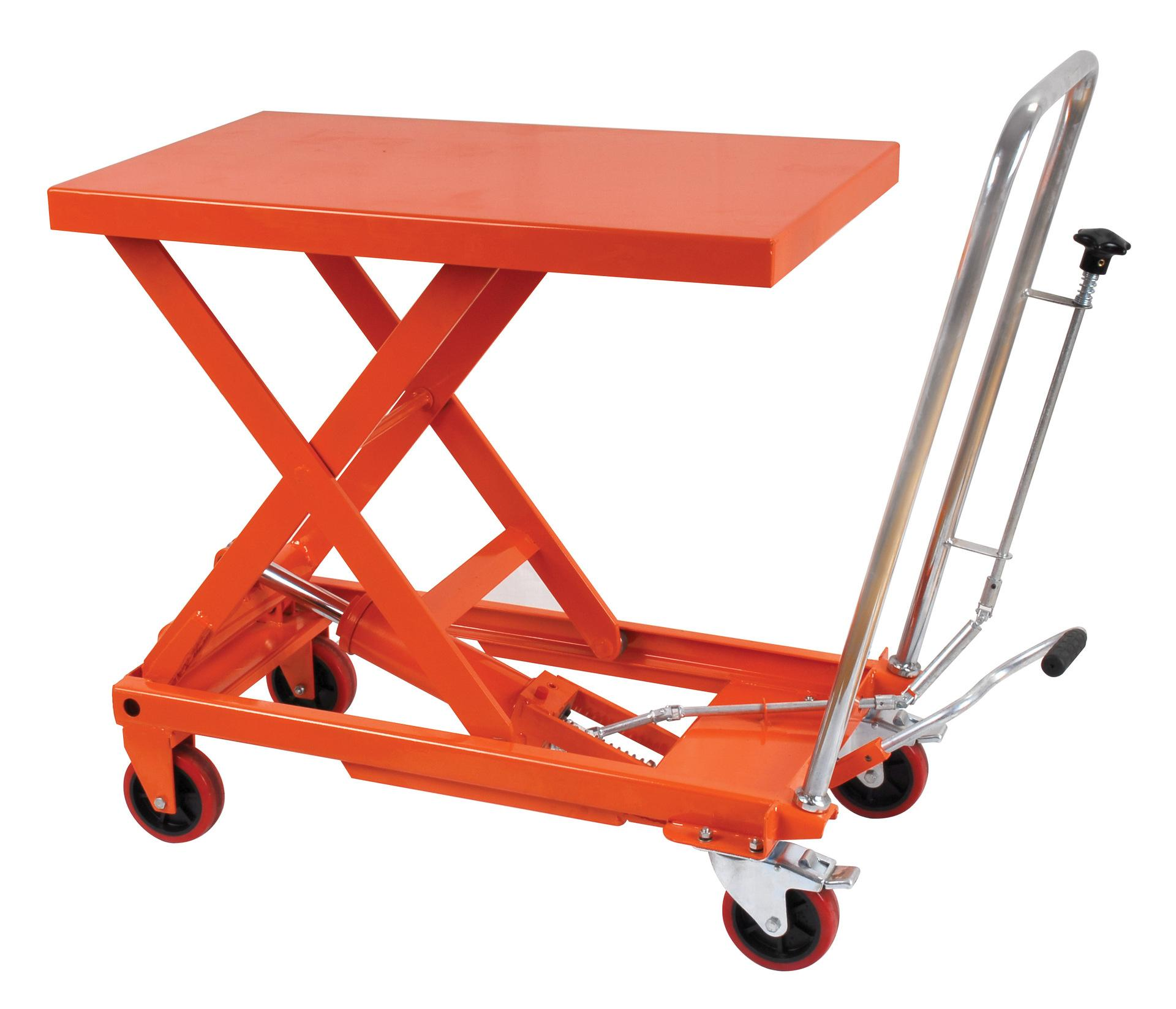 Manual Portable Scissor Lift Table Scissor Lift Table 1 ton 2