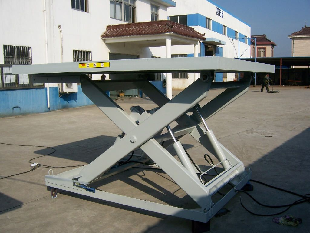 Stationary hydraulic scissor lift for sale